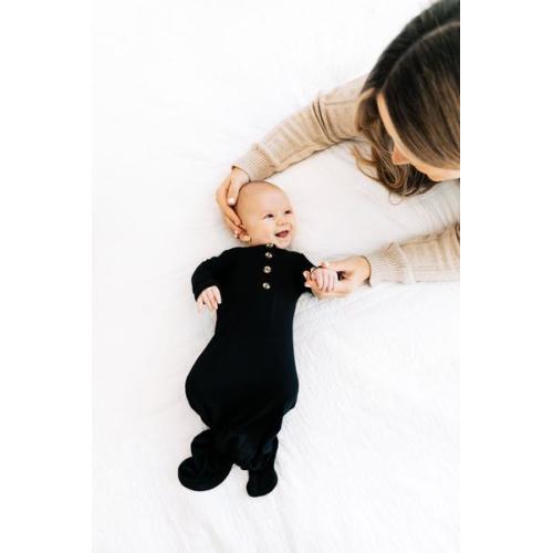 Saylor Ribbed Knotted Gown – Lou Lou & Company