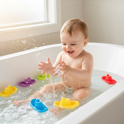 SplashNest™ Stacking Bath Cups
