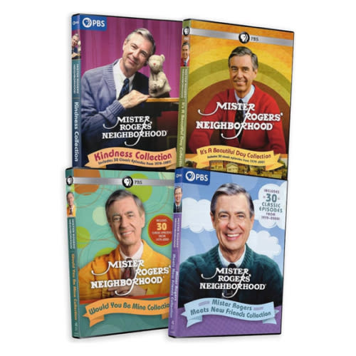 Mr.Rogers Neighborhood - Super Family DVD Collection - 120 Episodes From The Classic Series 1979-2000; It's A Beautiful Day / Kindness / Meets New Friends / Would You Be Mine