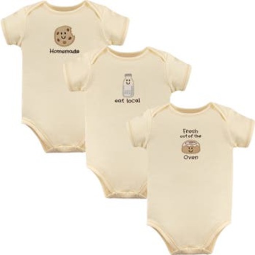 Organic Baby Bodysuit 3Pk, 6-9M
