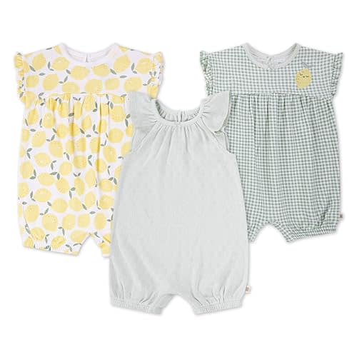 HUGGIES unisex-baby Multi-pack Short Sleeve Romper