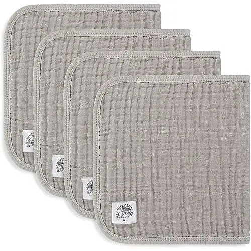 Parker Baby Co Muslin Burp Cloths