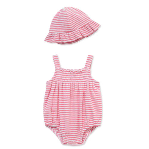Stripe Terry Bubble & Hat