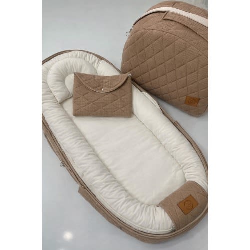 Organic Portable Bedding Set for Kids,Changing pad basket, Travel Nap Mat, Nap Mat with Pillow,