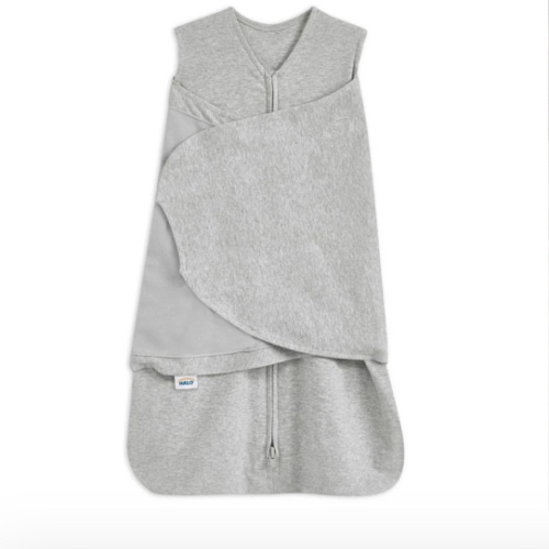 Heather Gray Cotton Swaddle - Newborn | HALO