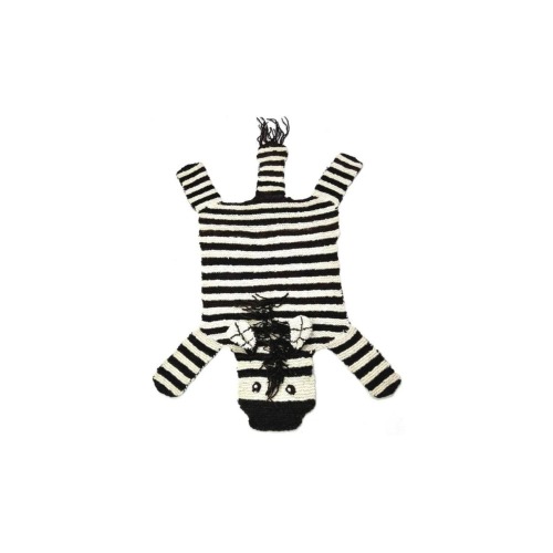 Organic Wool Play Mat + Nursery Rug | Zebra, 2ft 0in x 3ft 0in