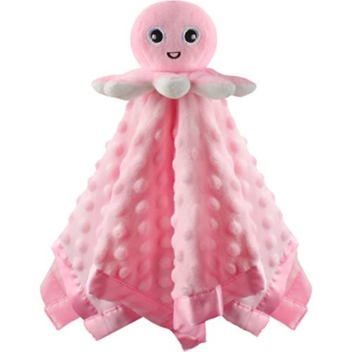 Baby Security Blanket Loveys for Babies Snuggle Toy Plush Octopus Stuffed Animal Baby Gifts for Girls and Boys Newborn