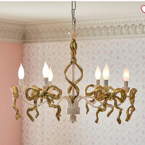 LoveShackFancy Bow Chandelier (24")