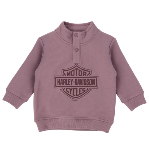 Toddler Girls Fleece Snap Placket Pullover | Harley-Davidson USA