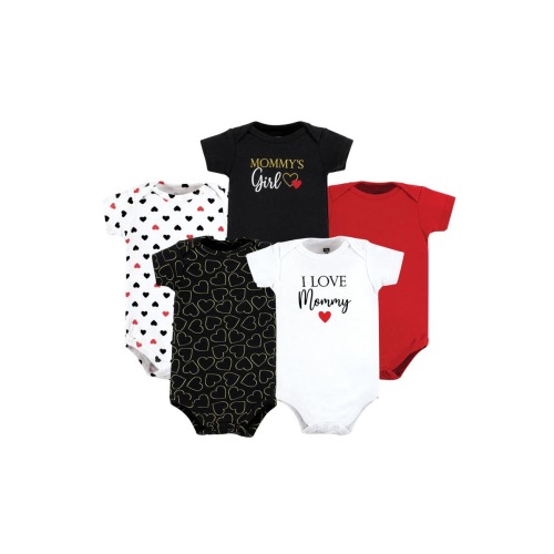 Cotton Bodysuits 5-Pack, 3-6M- Only a few left