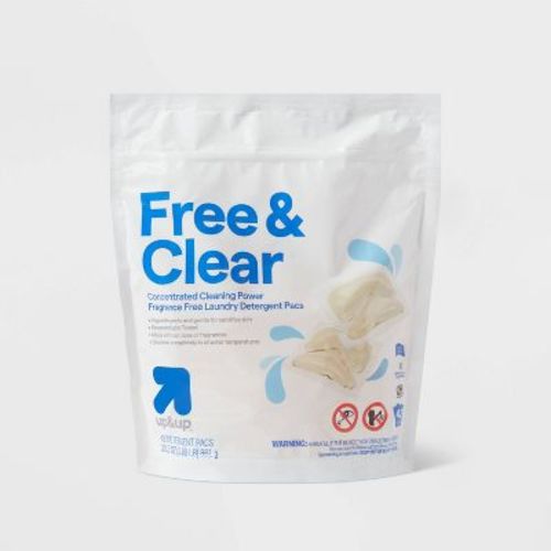 Laundry Detergent Packs - Free & Clear - 42ct - Up&up™