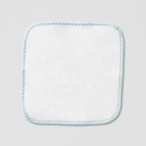 Monogrammed Baby Washcloths ( blue pair) | Weezie Towels