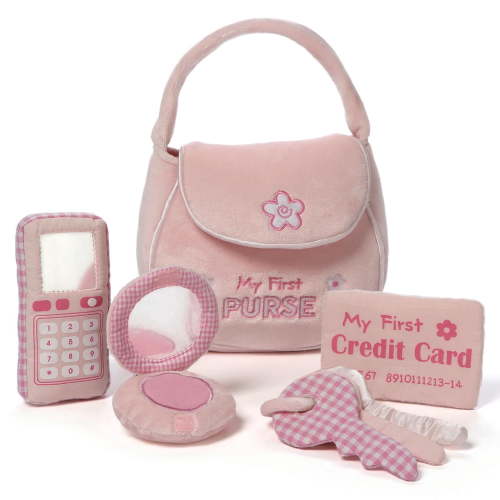 Gund 96065 9.5 in. My First Purse - Plush Toy-Playset