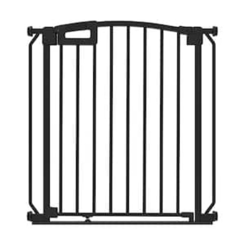 Black Ultimate Pressure Mounted Safety Gate 31 .1 in. Tall, 28.7 in. - 32.2 in. Wide