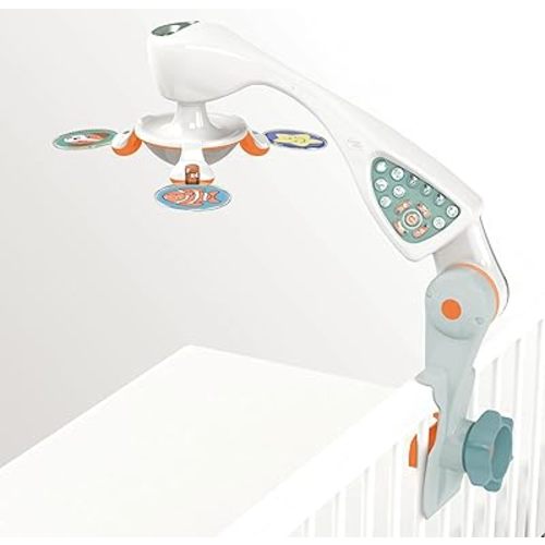 Baby Crib Mobile & Projector - Multiple Sound Options - Baby Mobile for Crib - Crib Soother - Keeps Your Baby Relaxed - Easy Parenting - Development Toy