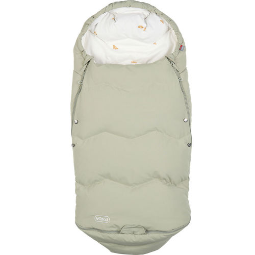 Voksi Footmuff - Explorer - 105 cm - Misty Green/Wings