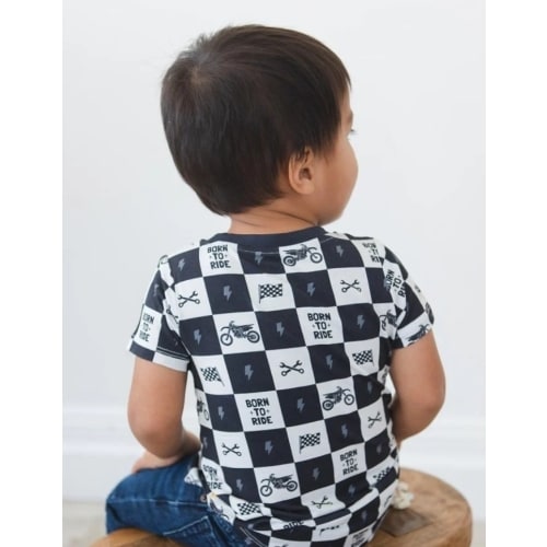 Born to Ride Pocket Tee | scoots