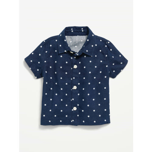 Printed Short-Sleeve Shirt for Baby