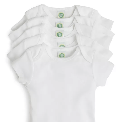 Unisex Basic Bodysuit, 5 Pack - Baby