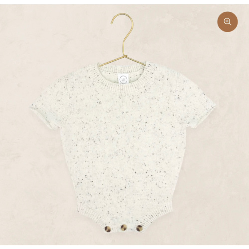 Knit Onesie - Cream Speckle