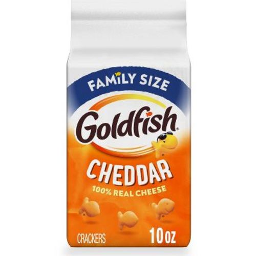 Goldfish Cheddar Crackers Family Size Bag - 10oz