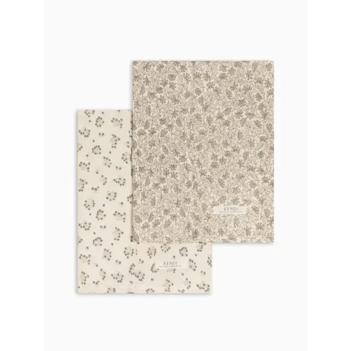 2-Pack Muslin Burp Cloths - Hayden + Laverne Floral