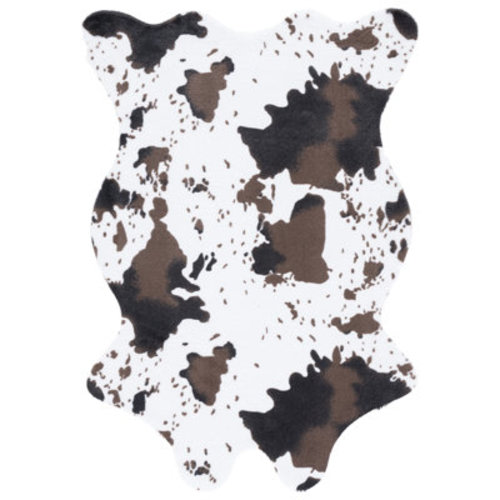 Faux Cowhide 500 Performance Machine Washable Animal Print Rug | Wayfair