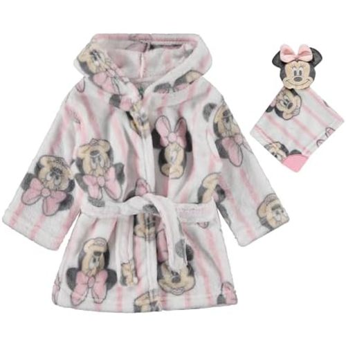 Disney - Bata para bebé niño con manta de apego Lovie adjunta