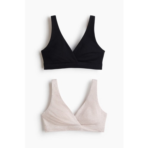 Mama 2-Pack Cotton Nursing Bras