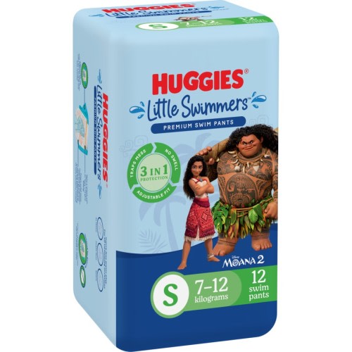 Huggies Little Swimmers Swimpants Small (7-12kg) 12 Pack