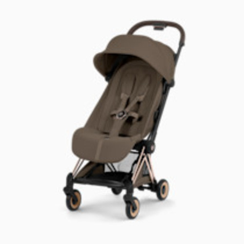 Cybex Coya Stroller - Style Collection - Rose Gold Frame/Coconut Brown Lux Seat