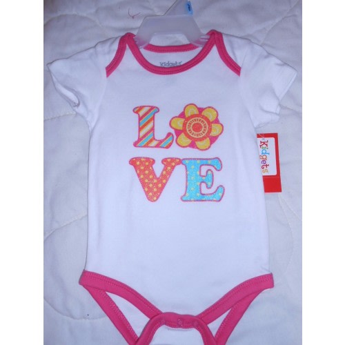 *NWT* INFANT GIRLS ONE PIECE 'LOVE' SIZE 3-6 MONTHS