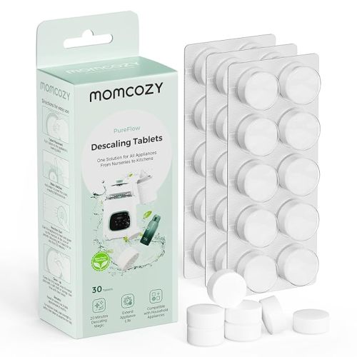 Momcozy Official Descaling Tablets Bottle Washers, 30 Tablets