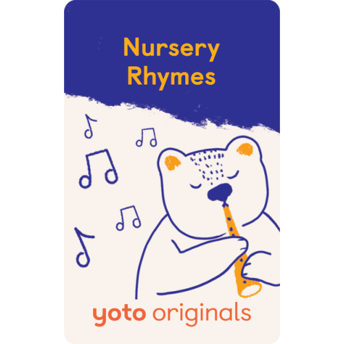 Nursery Rhymes - Audiobook Card for Yoto Player