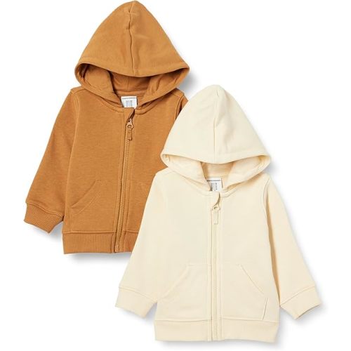 Amazon Essentials Unisex-Baby French Terry Zip-Up Hoodie