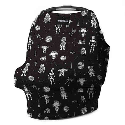Milk Snob® Multi-Use Star Wars™ Little Rebel Car Seat Cover in Black