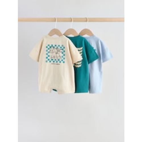 Milk Club Jersey Baby Rompers 3 Pack