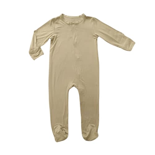 Avee & Co Footie Pajamas - Quick Magnetic Fastener Sleeper for Baby Boy and Girl (0-24 months)