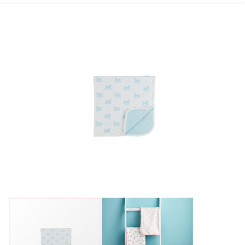 Rocking Horse Arrival Blankets | Cotton Blankets Set | Mud Pie