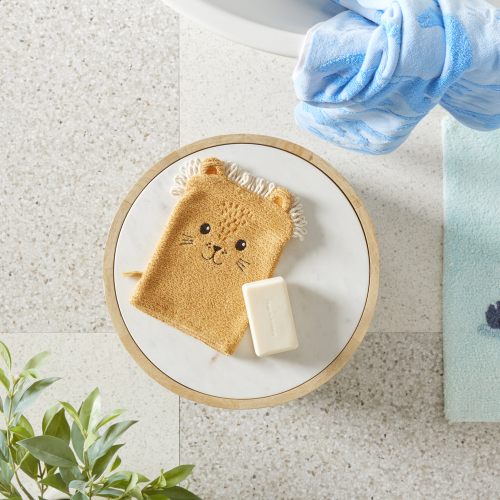 Baby Bath Time Lion Wash Mitt