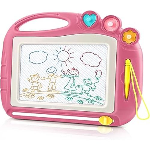 Magnetic Drawing Board, Toddler Toys for Age 1 2 3 Boys Girls, Toddler Drawing Board, Birthday Easter Christmas Halloween Kids Toy Gifts for Boys and Girls