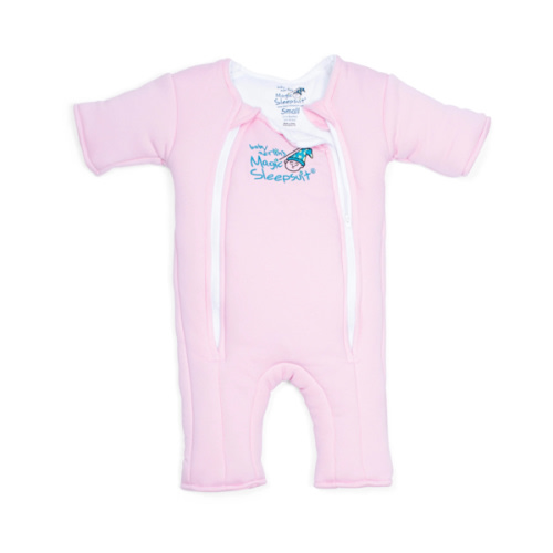 Pink Baby Merlin’s Magic Sleepsuit – Cozy 100% Cotton Baby Sleepwear