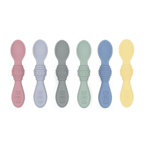 Elk & Friends Silicone Baby Spoons
