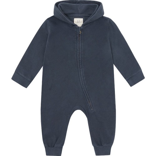 Organic Cotton Jumpsuit - Blue