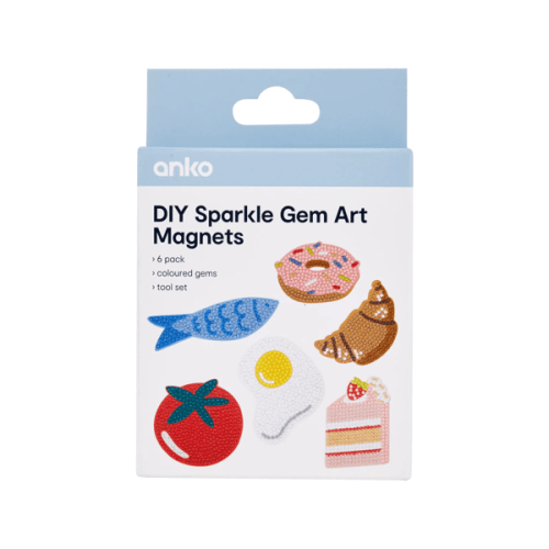 Anko DIY Sparkle Gem Art Magnets