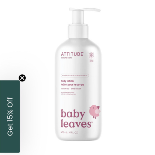 Baby body lotion - dermatologically tested I ATTITUDE