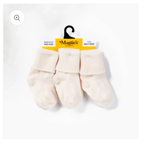 Cotton Baby Socks 3-Pack (Organic) – Nutrient Farm