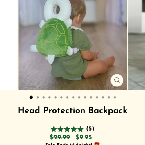Head Protection Backpack