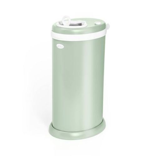 Ubbi Stainless Steel Diaper Pail - Sage Green