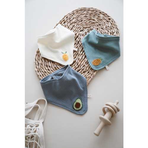 Baby Bibs – 3-Pack Soft, Absorbent & Adjustable Organic Cotton Bandana Bibs for Infants  Toddlers – Perfect Baby Shower Gift , OEKO-TEX®